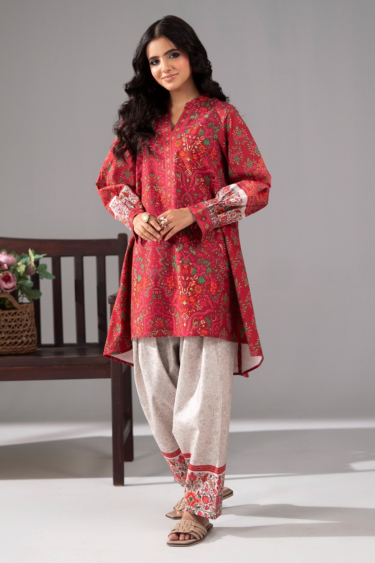 2-Piece Printed Lawn CRD-6-04