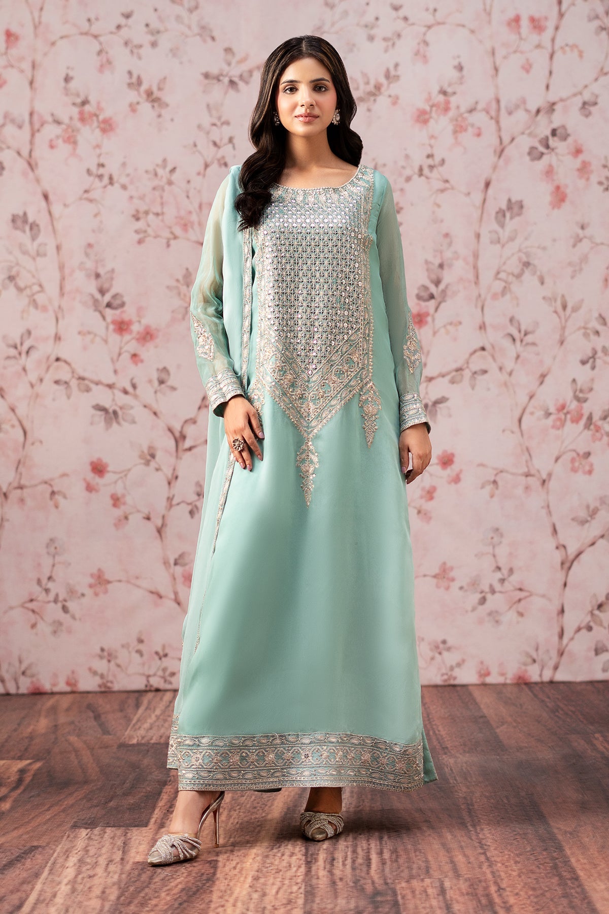 3-PC Embroidered CMA-6-434