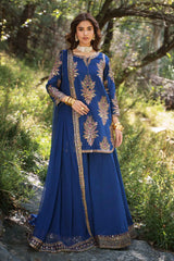 Embroidered Raw Silk CMA-6-440