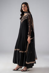 3-PC Embroidered Chiffon CMA-6-298