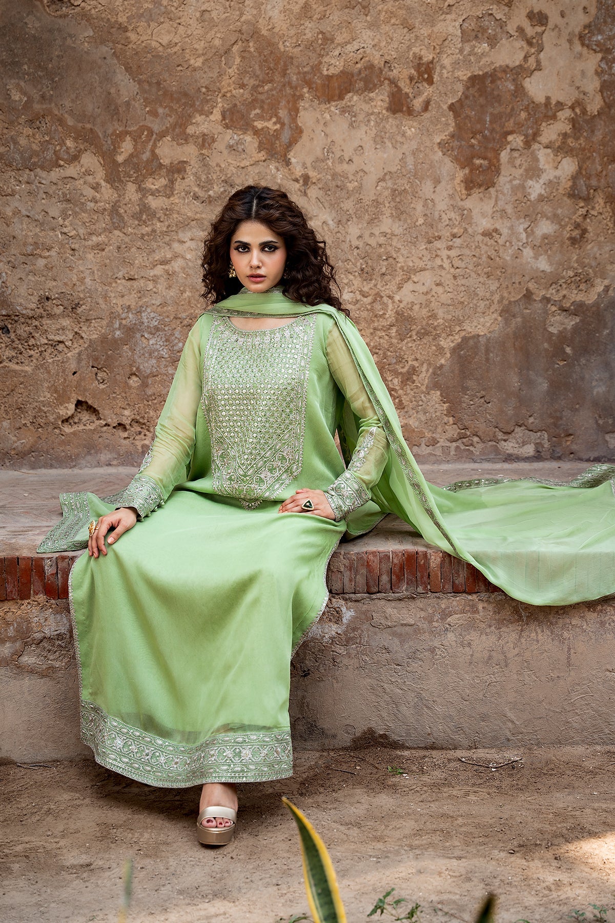 3-PC Embroidered CMA-6-435