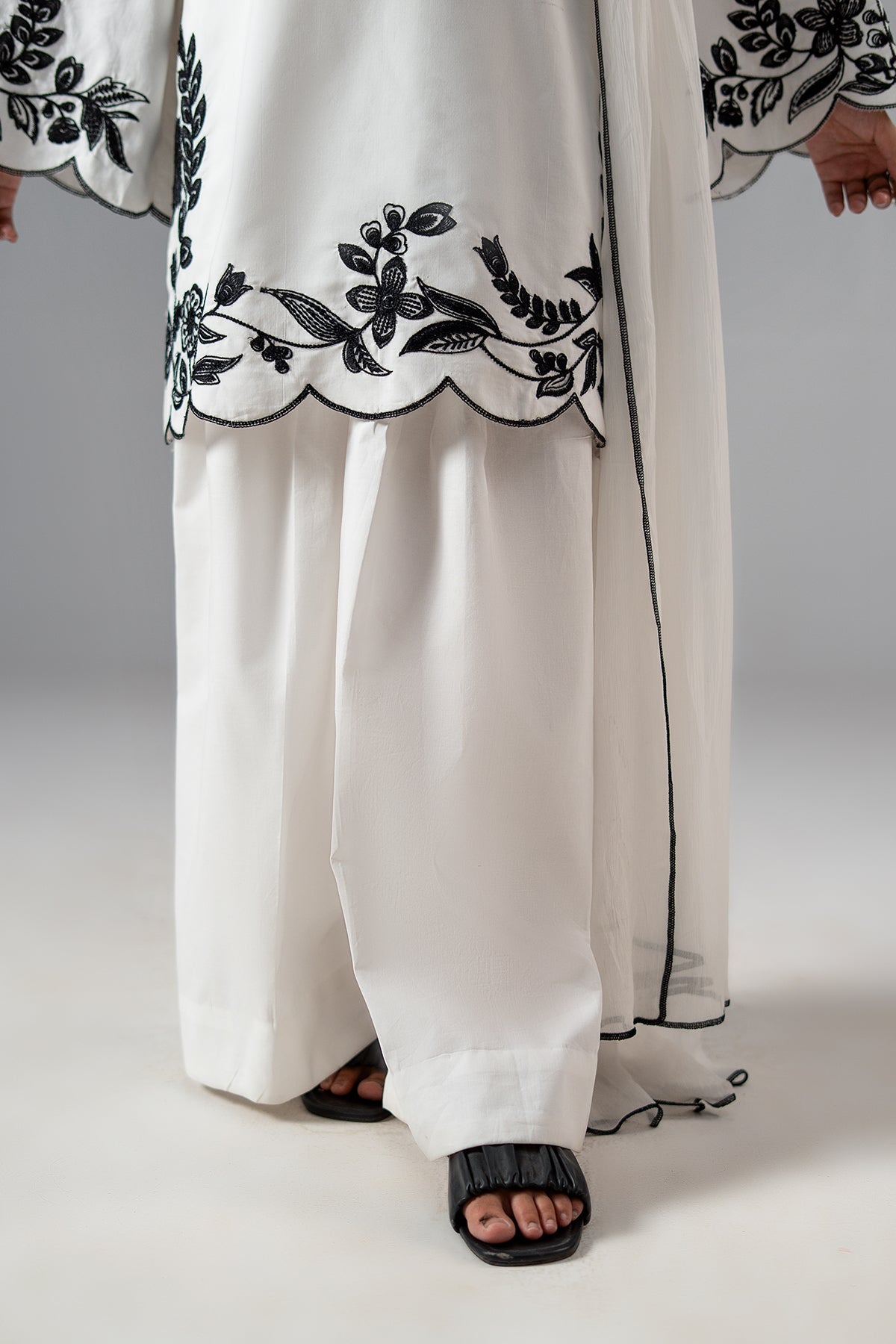 3-PC Stitched Embroidered Cotton CNP-6-261