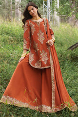 Embroidered Raw Silk CMA-6-441