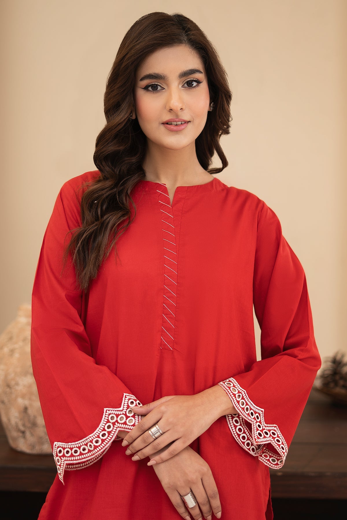 2-PC Embroidered  CNP-5-228