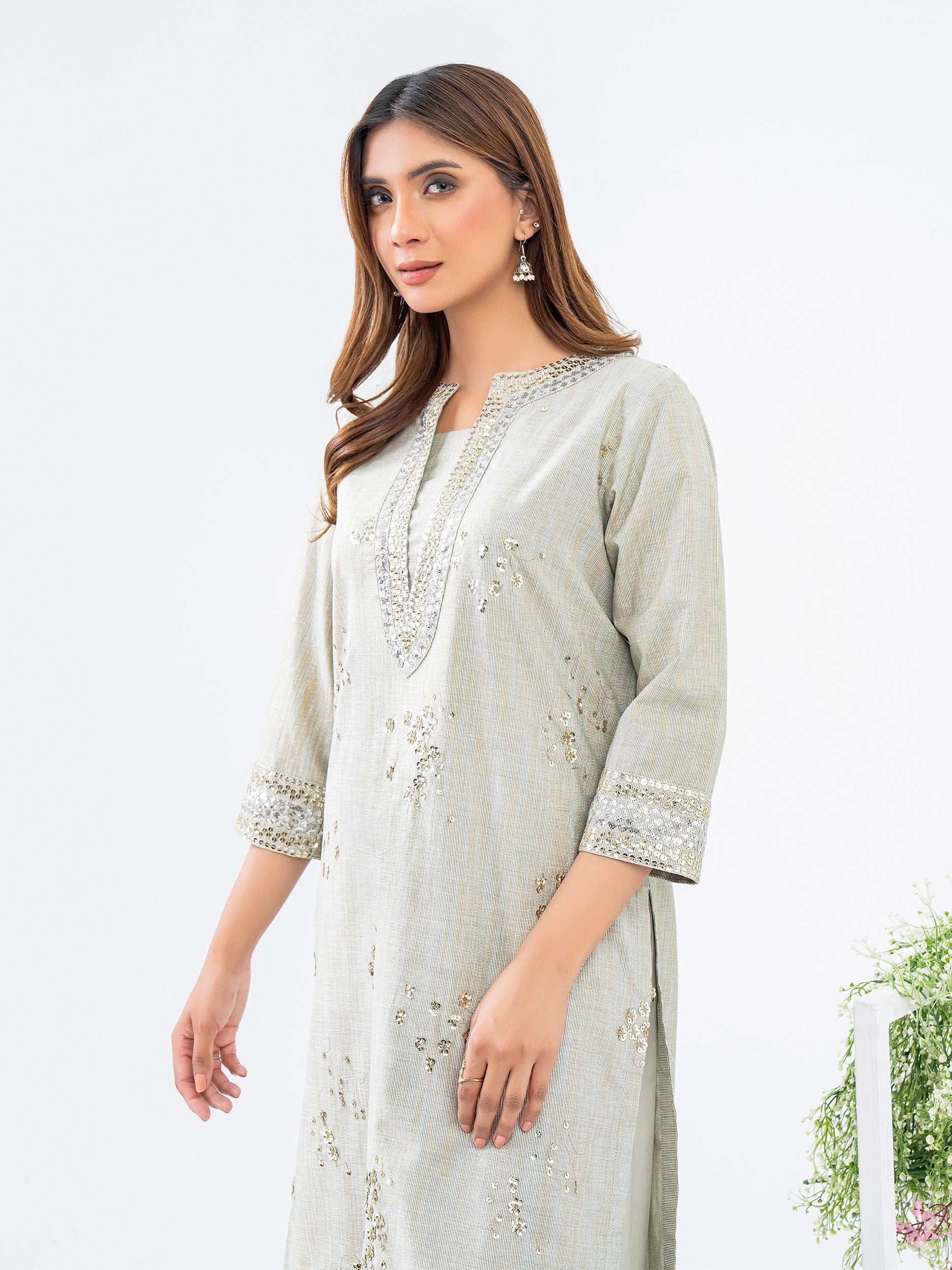 2 Piece Missouri Suit-Embroidered (Pret)