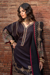 Embroidered Raw Silk CMA-6-383