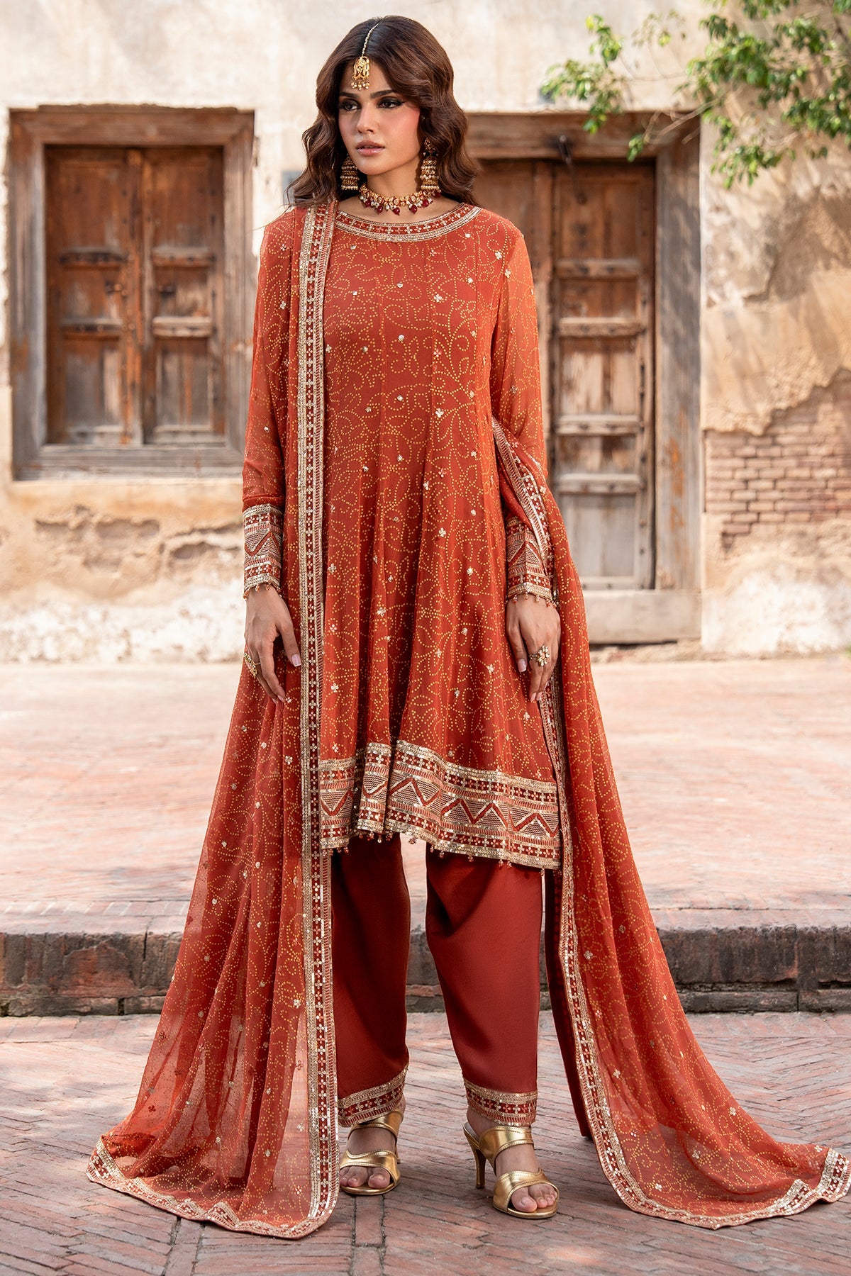 3-Pcs Embroidered CMA-6-460