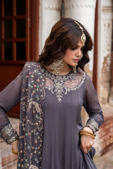 3-PC Embroidered Chiffon CMA-6-450
