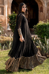 3-PC Embroidered Chiffon CMA-6-408