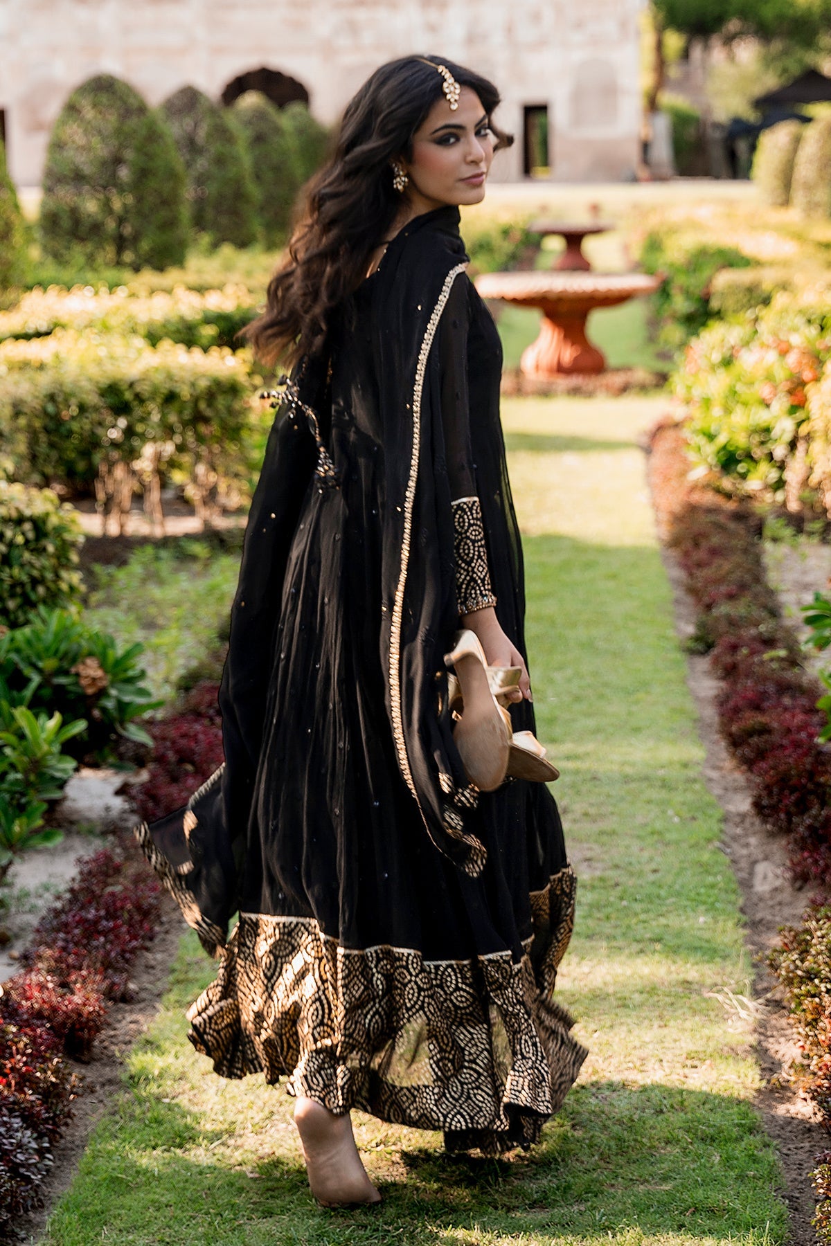 3-PC Embroidered Chiffon CMA-6-408