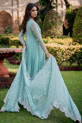 3-PC Embroidered Chiffon CMA-6-415
