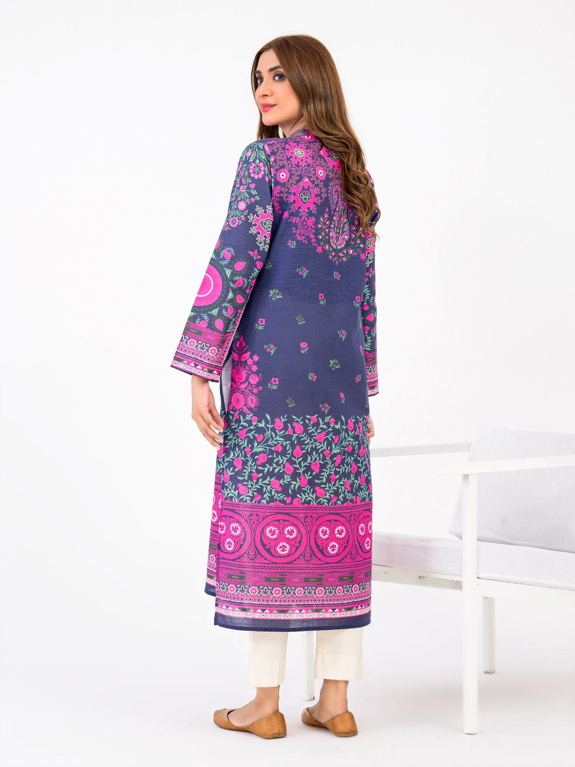 Khaddar Shirt-Printed(Pret)