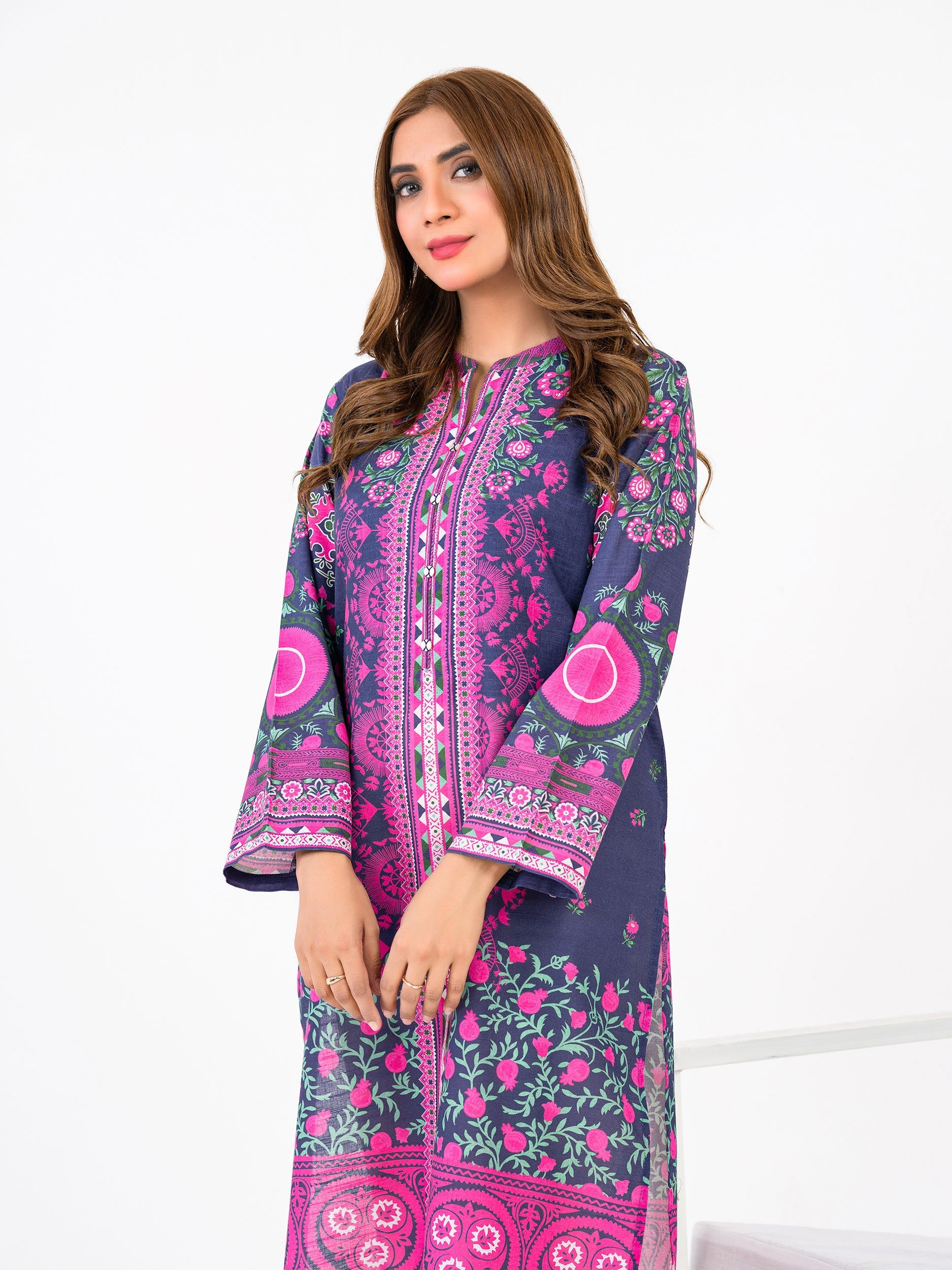Khaddar Shirt-Printed(Pret)