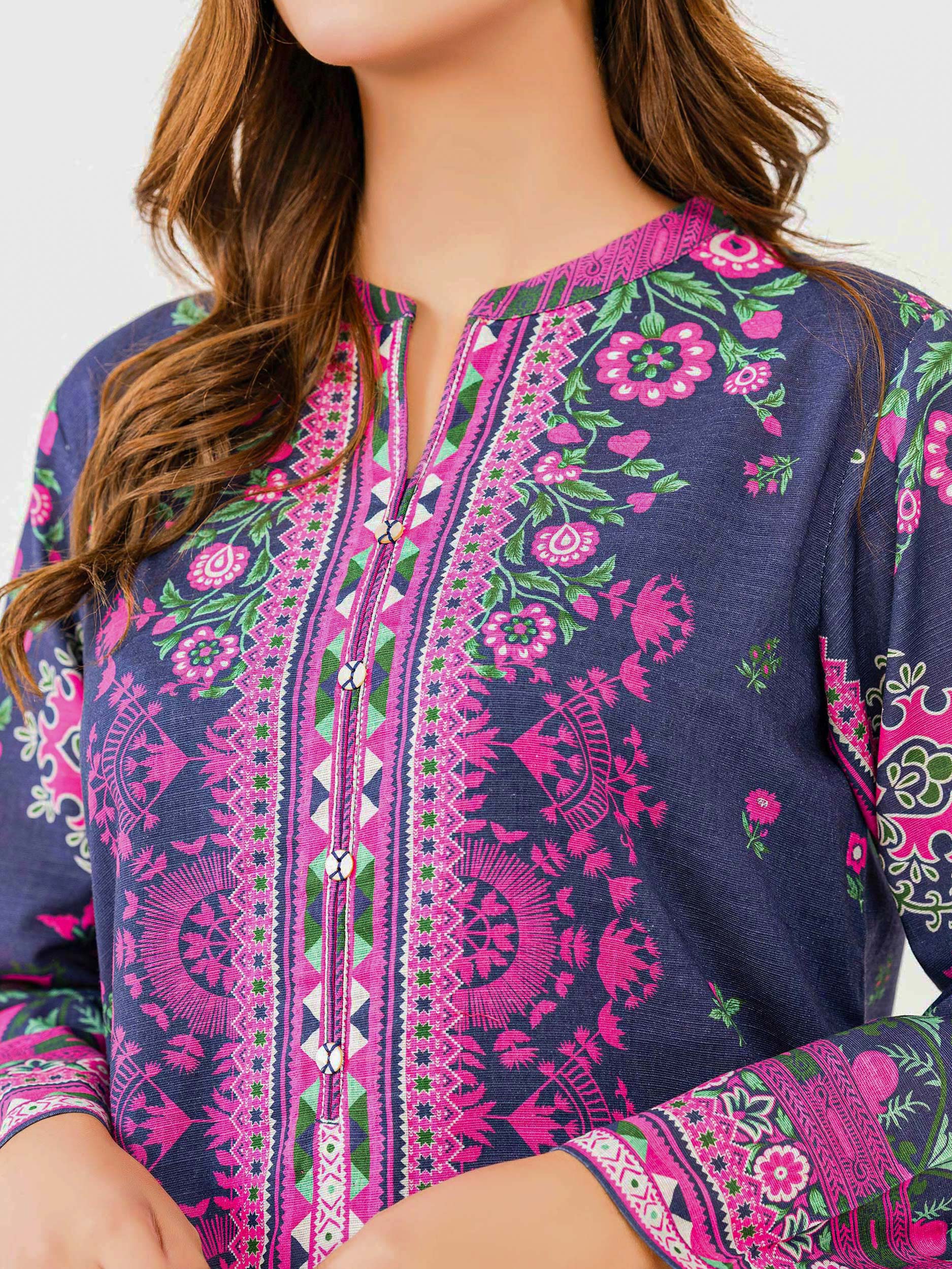 Khaddar Shirt-Printed(Pret)