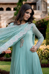 3-PC Embroidered Chiffon CMA-6-415