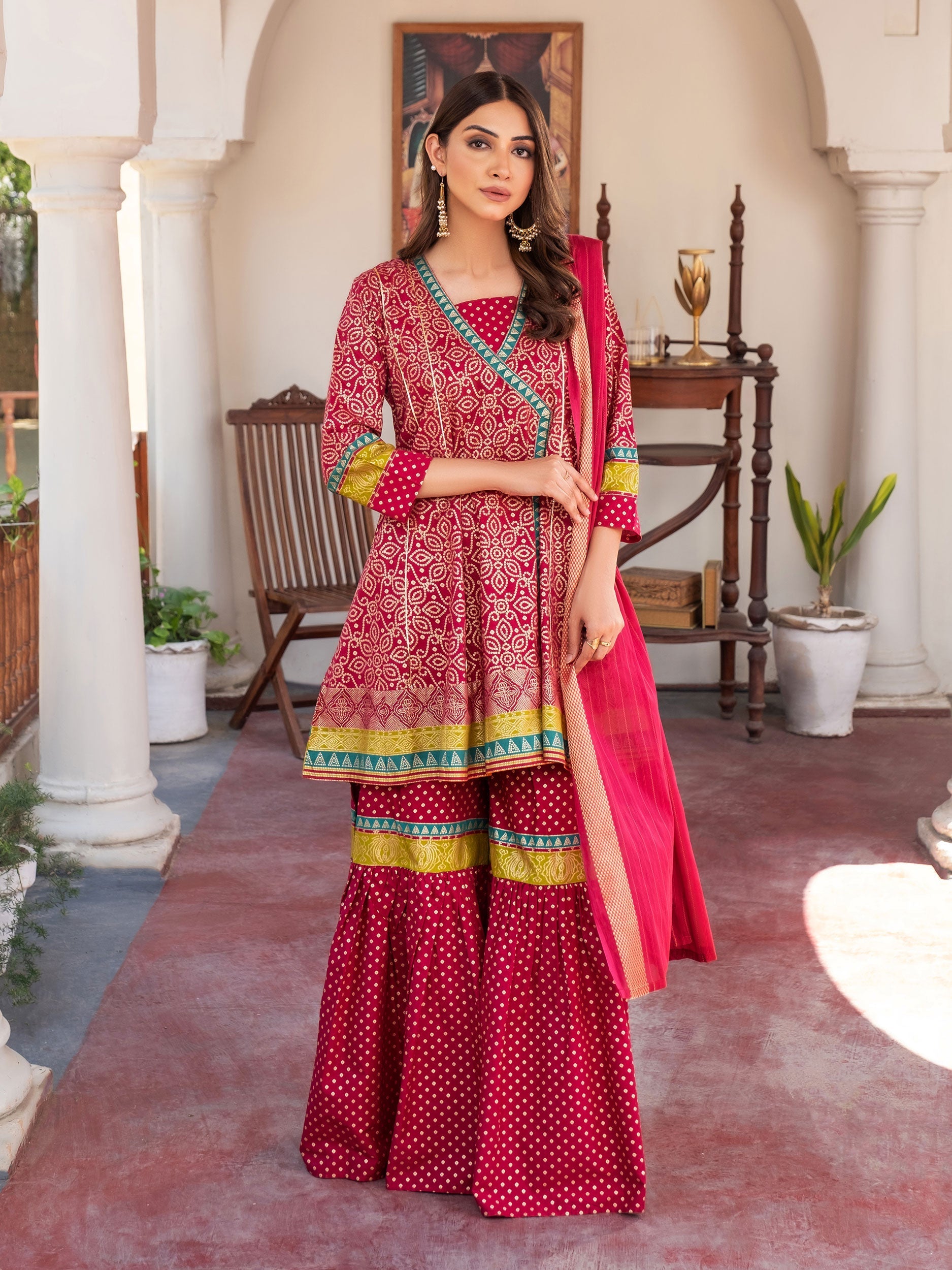 3 Piece Lawn Suit-Paste Print (Pret)