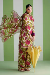3 Piece Embroidered Lawn Suit