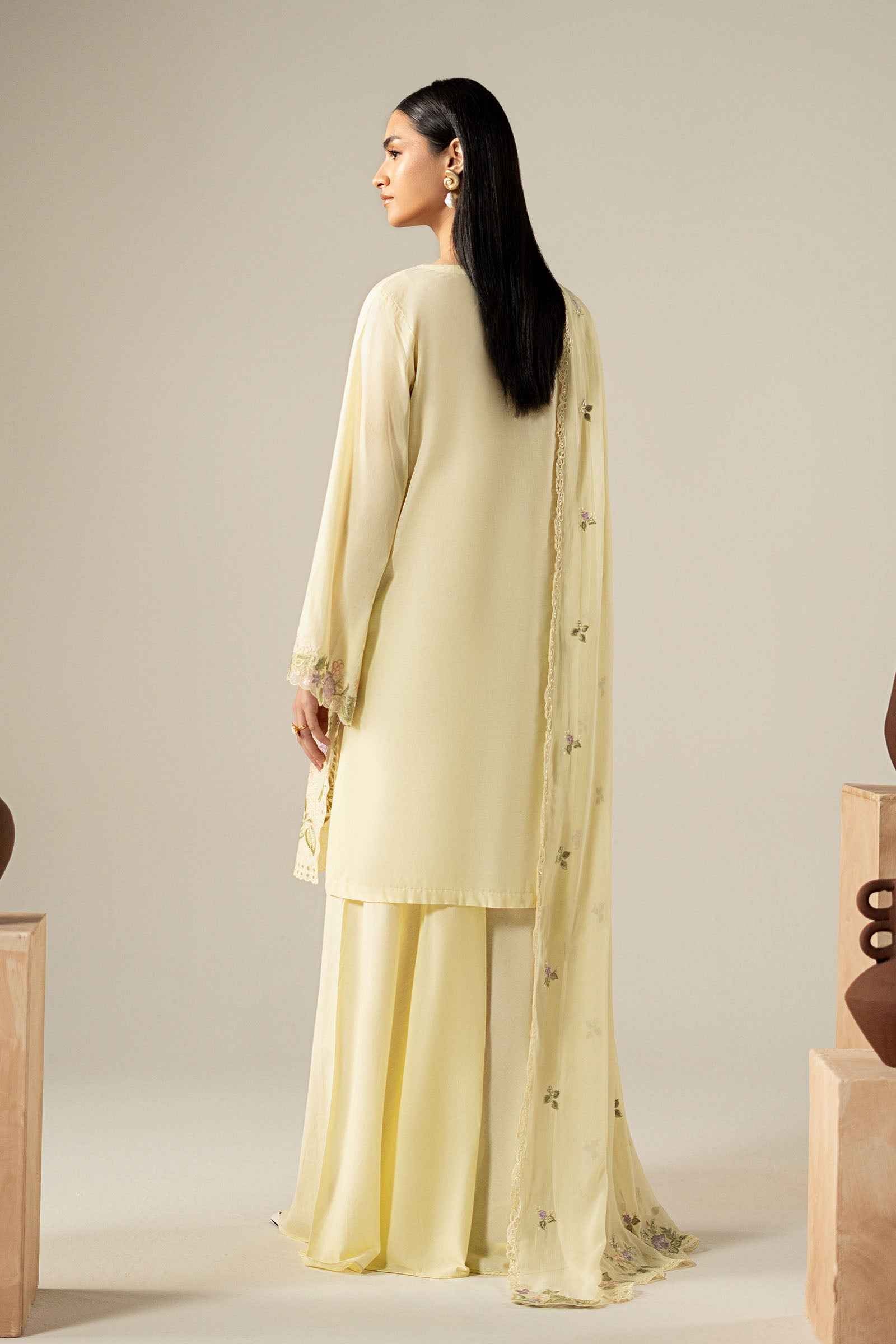 3 Piece Embroidered Lawn Suit
