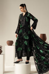 3 Piece Embroidered Palachi Suit