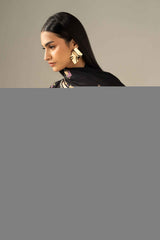 3 Piece Embroidered Linen Suit