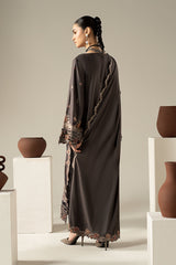 3 Piece Embroidered Linen Suit