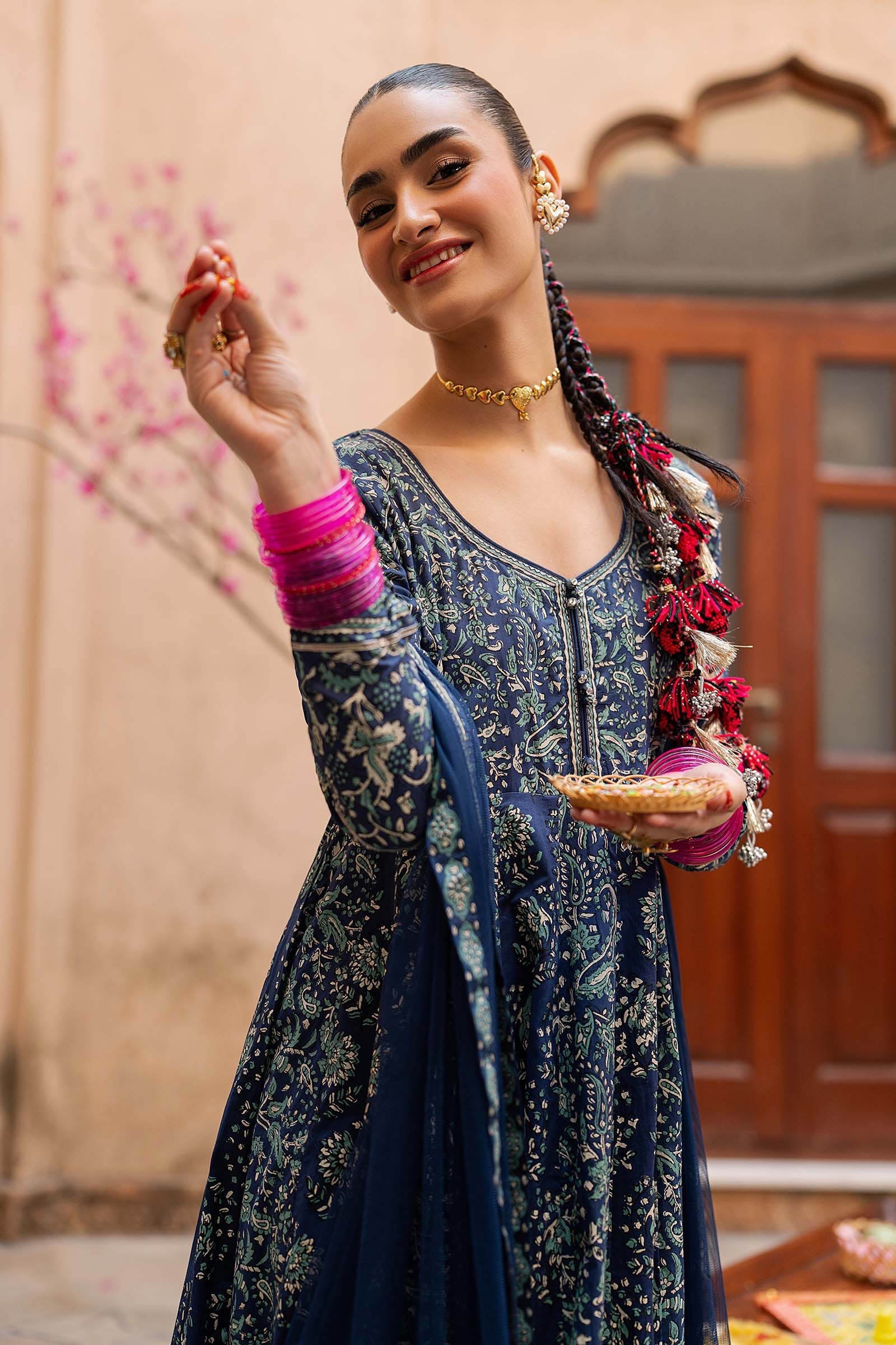 3 Piece Block Printed Lawn Suit