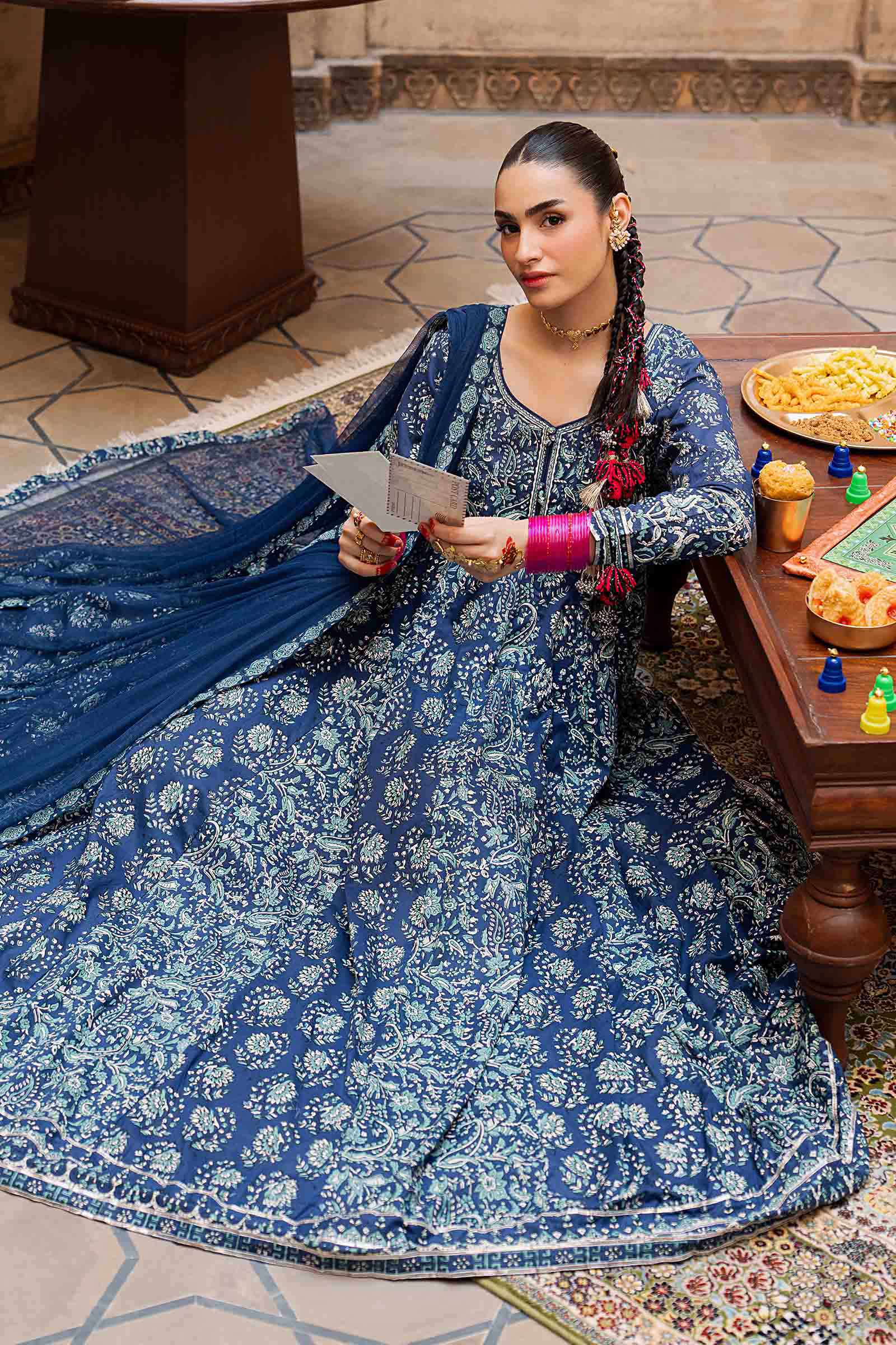 3 Piece Block Printed Lawn Suit