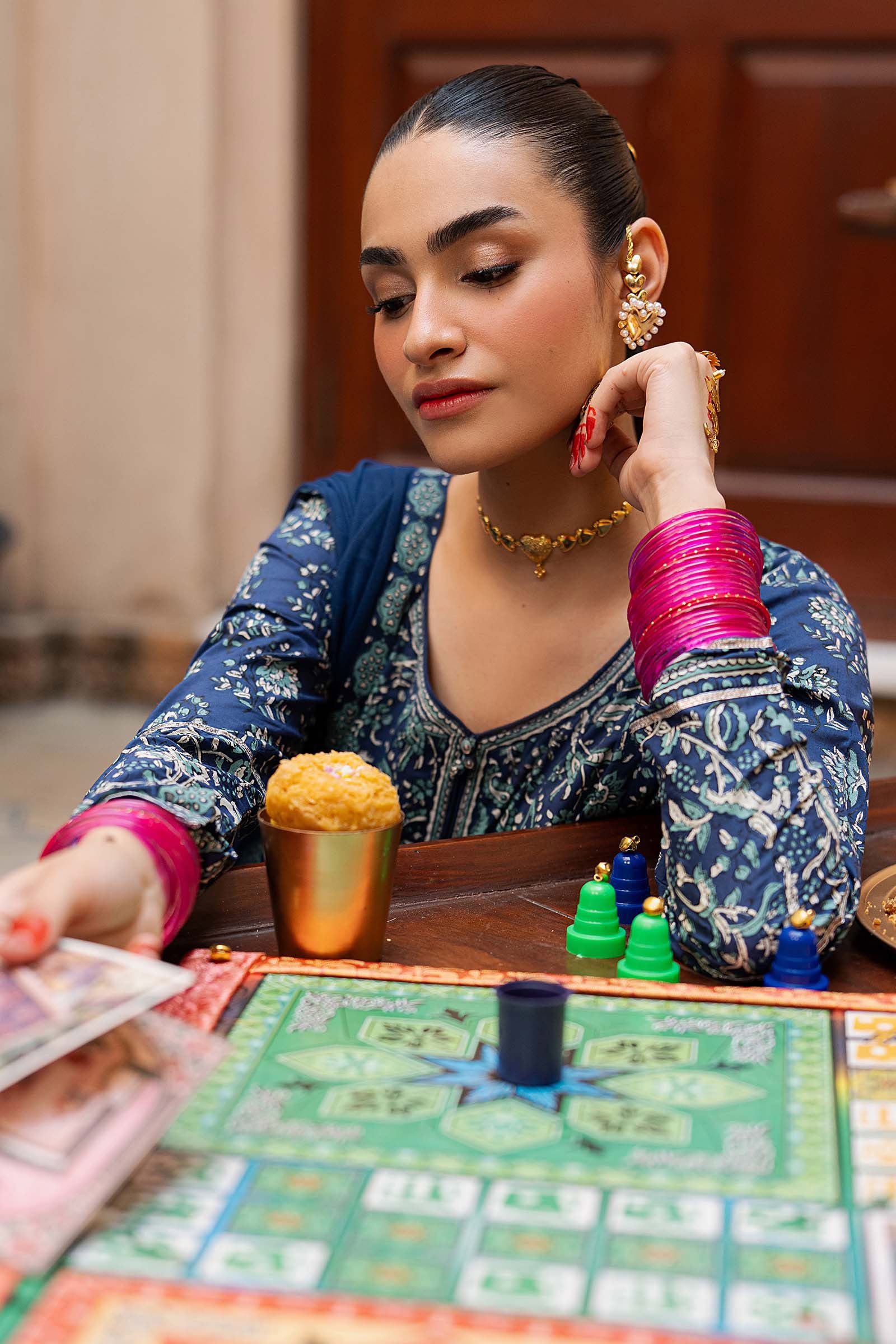 3 Piece Block Printed Lawn Suit