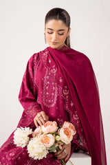 3 Piece Embroidered Lawn Suit