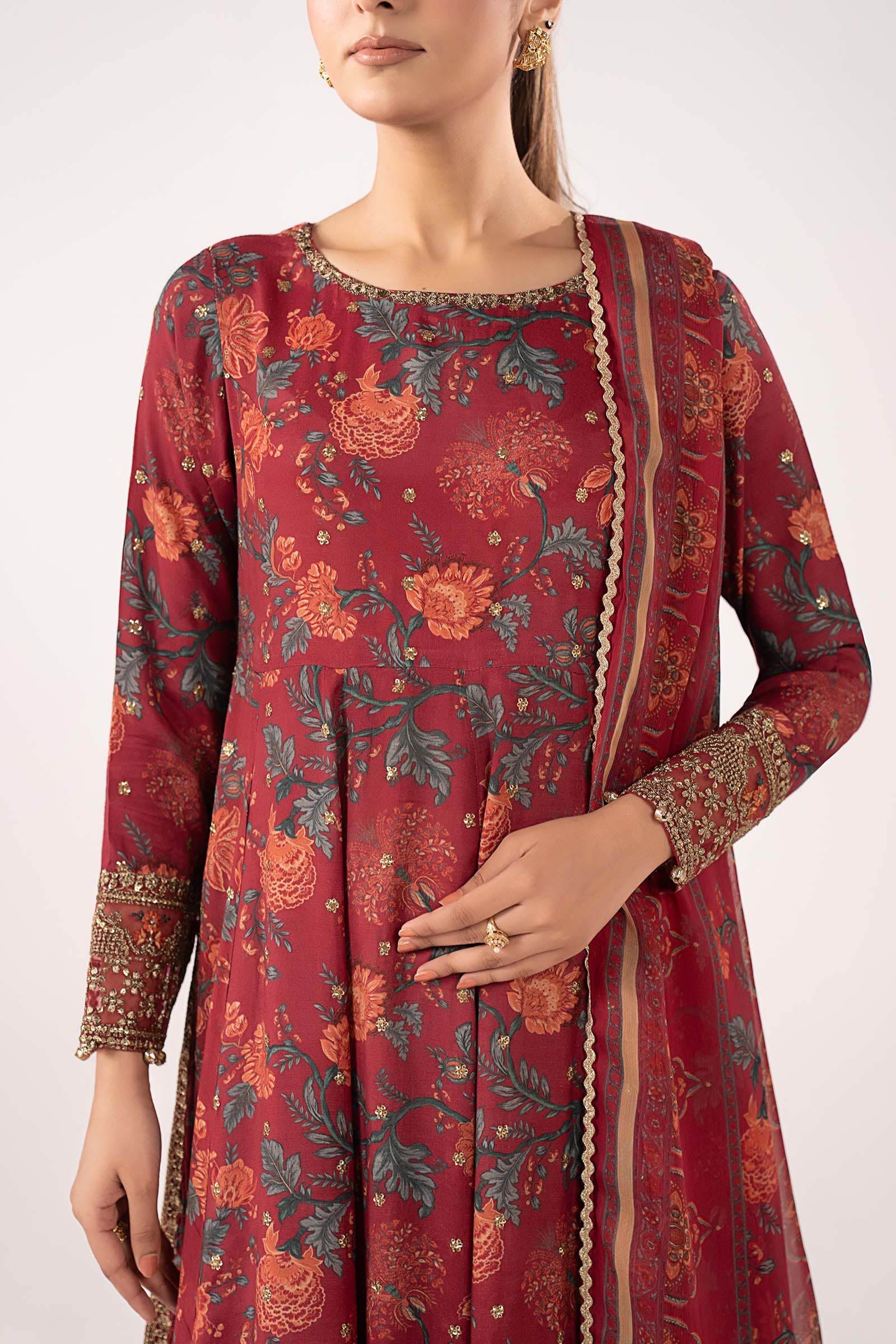 3 Piece Embroidered Lawn Suit