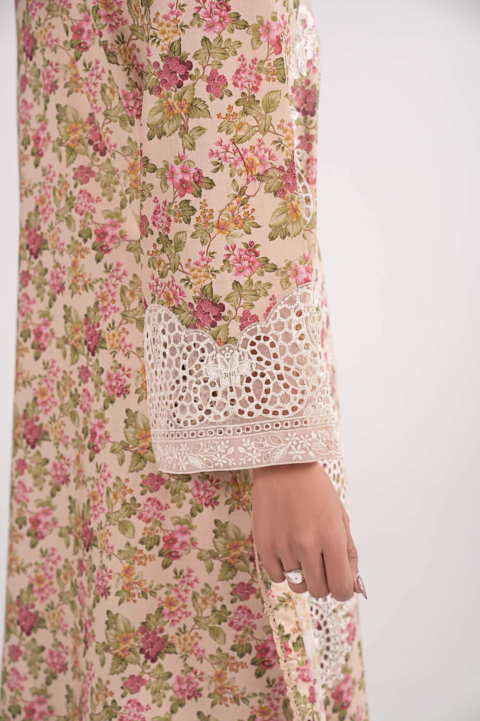 3 Piece Embroidered Lawn Suit