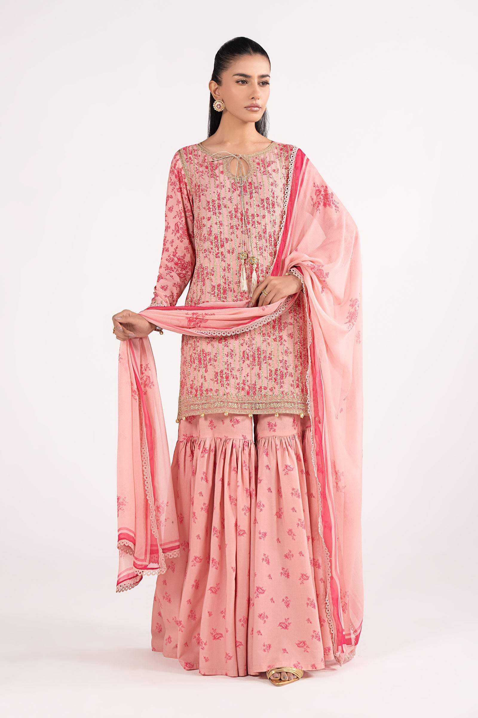 3 Piece Embroidered Lawn Suit