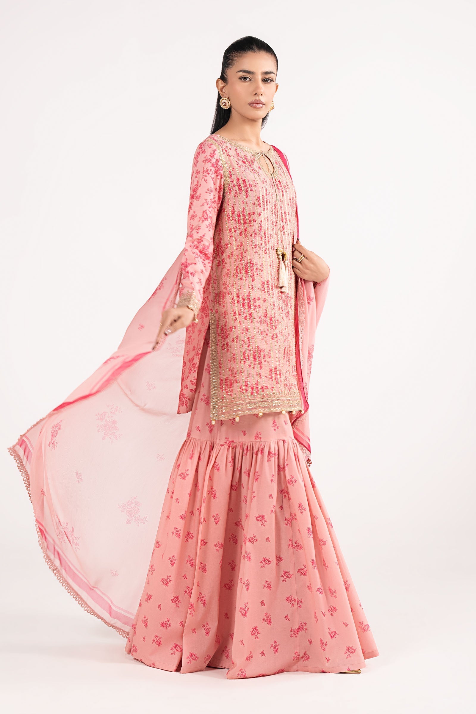 3 Piece Embroidered Lawn Suit