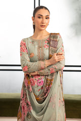 3 Piece Embroidered Lawn Suit