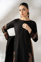 3 Piece Embroidered Khaddar Suit