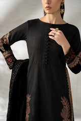 3 Piece Embroidered Khaddar Suit