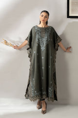 2 Piece Embroidered Woven Suit