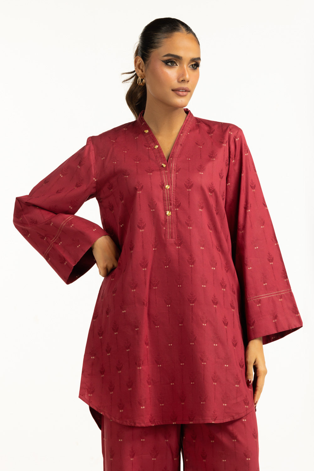 Denier Jacquard Co-Ord Set