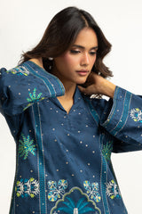 Denier Jacquard Embroidered Co-Ord Set