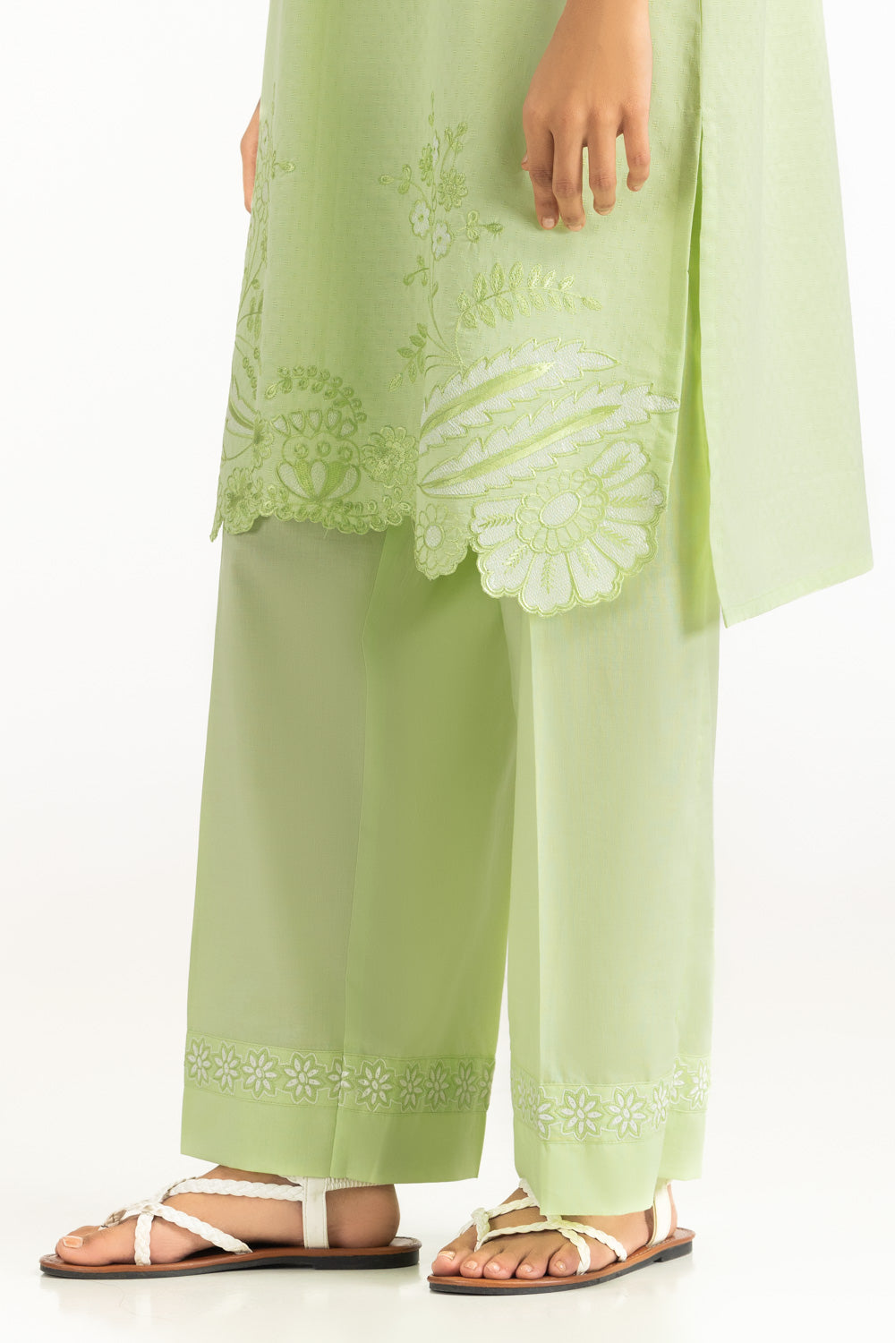 Dobby Embroidered And Trouser