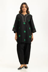 Dobby Embroidered Co-Ord Set