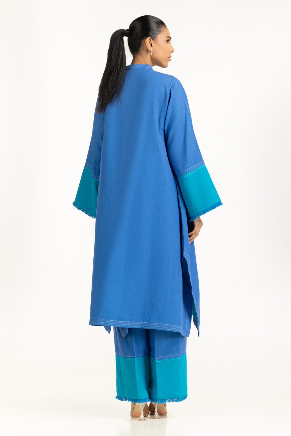 Dobby Embroidered Co-Ord Set