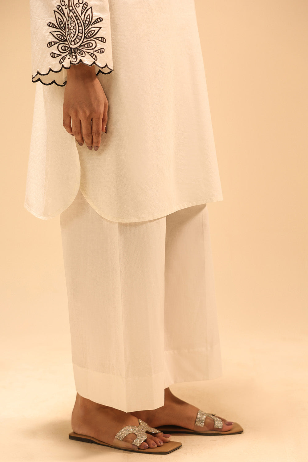 Dobby Embroidered Co-Ord Set