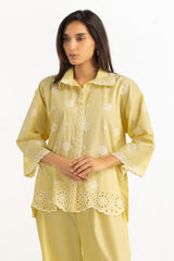 Dobby Embroidered Co-Ord Set