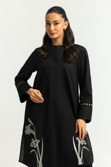 Dobby Embroidered Shirt And Trouser