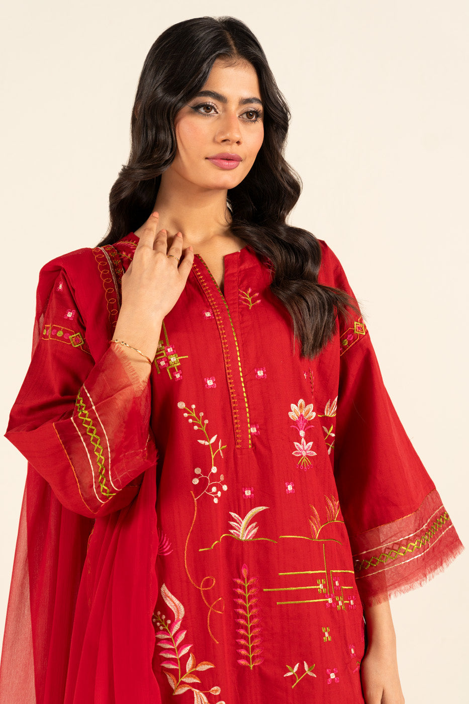 RTW | SHIRT, TROUSER & DUPATTA