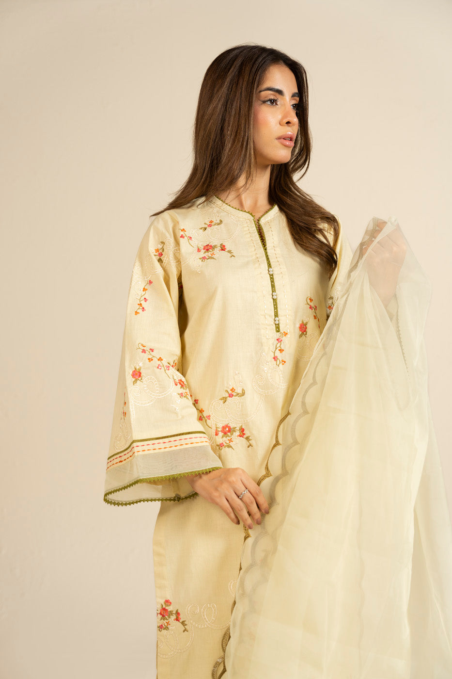 RTW | SHIRT, TROUSER & DUPATTA