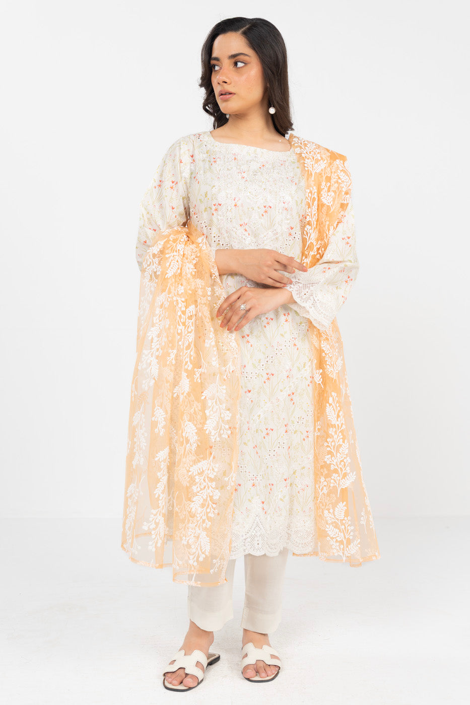RTW | SHIRT, TROUSER & DUPATTA