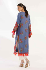 Stitched Embroidered Viscose Silk Shirt