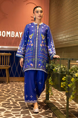 Stitched Embroidered Khaddar Shirt